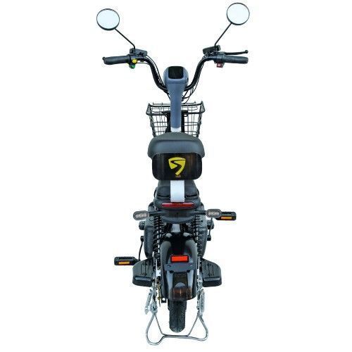 Велосипед з електродвигуном SPARK VOLT 14" 48V/400W/12Ah Чорний 000227054 фото
