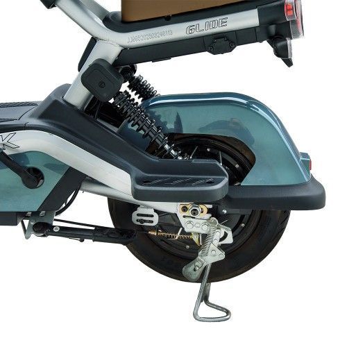 Велосипед з електродвигуном SPARK GLIDE 14" 60V/500W/20Ah Зелена шавлія 000227064 фото