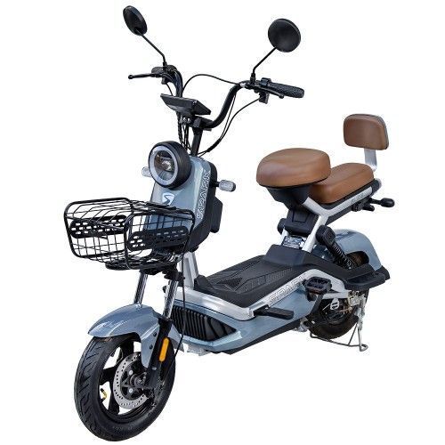 Велосипед з електродвигуном SPARK GLIDE 14" 60V/500W/20Ah Зелена шавлія 000227064 фото