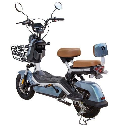 Велосипед з електродвигуном SPARK GLIDE 14" 60V/500W/20Ah Зелена шавлія 000227064 фото