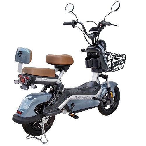 Велосипед з електродвигуном SPARK GLIDE 14" 60V/500W/20Ah Зелена шавлія 000227064 фото