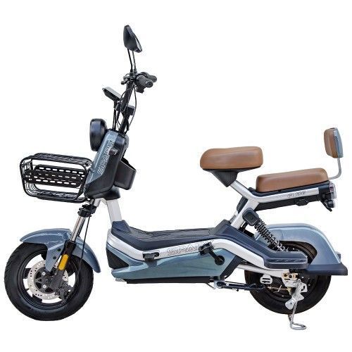 Велосипед з електродвигуном SPARK GLIDE 14" 60V/500W/20Ah Зелена шавлія 000227064 фото