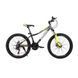 Велосипед SPARK MONTERO JR. (колеса - 24", алюмінієва рама - 13") чорний із сірим 000224703 фото 1