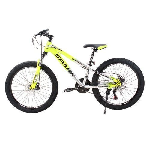 Велосипед SPARK FORESTER JR. (колеса - 24", сталева рама - 11") жовтий із сірим 000224693 фото