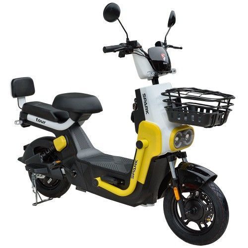 Велосипед з електродвигуном SPARK TOUR 14&raquo; 60V/500W/20Ah Білий 000227068 фото