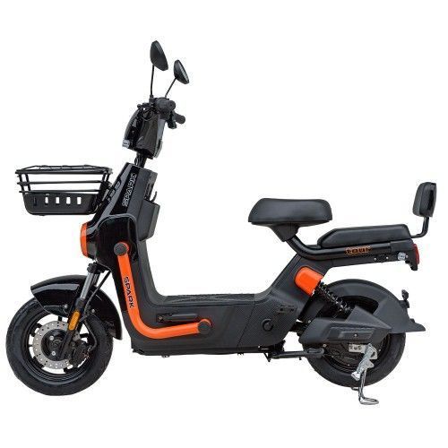Велосипед з електромотором SPARK TOUR 14&raquo; 60V/500W/20Ah Чорний з помаранчевим 000227069 фото