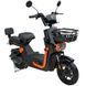 Велосипед з електромотором SPARK TOUR 14&raquo; 60V/500W/20Ah Чорний з помаранчевим 000227069 фото 2