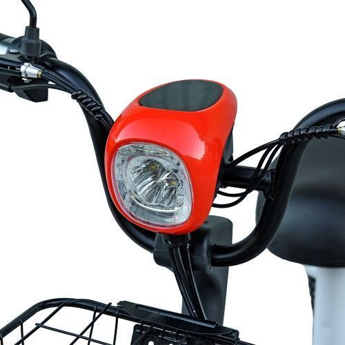 Велосипед з електродвигуном SPARK COMPACT 14" 48V/400W/12Ah Червоний 000227022 фото